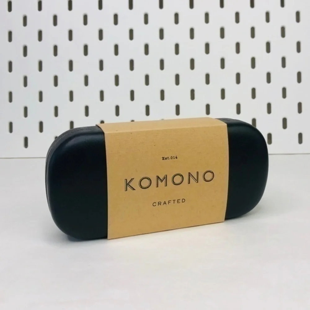 KOMONO Bennet Caramel Demi Sunglasses NEW orange tortoise